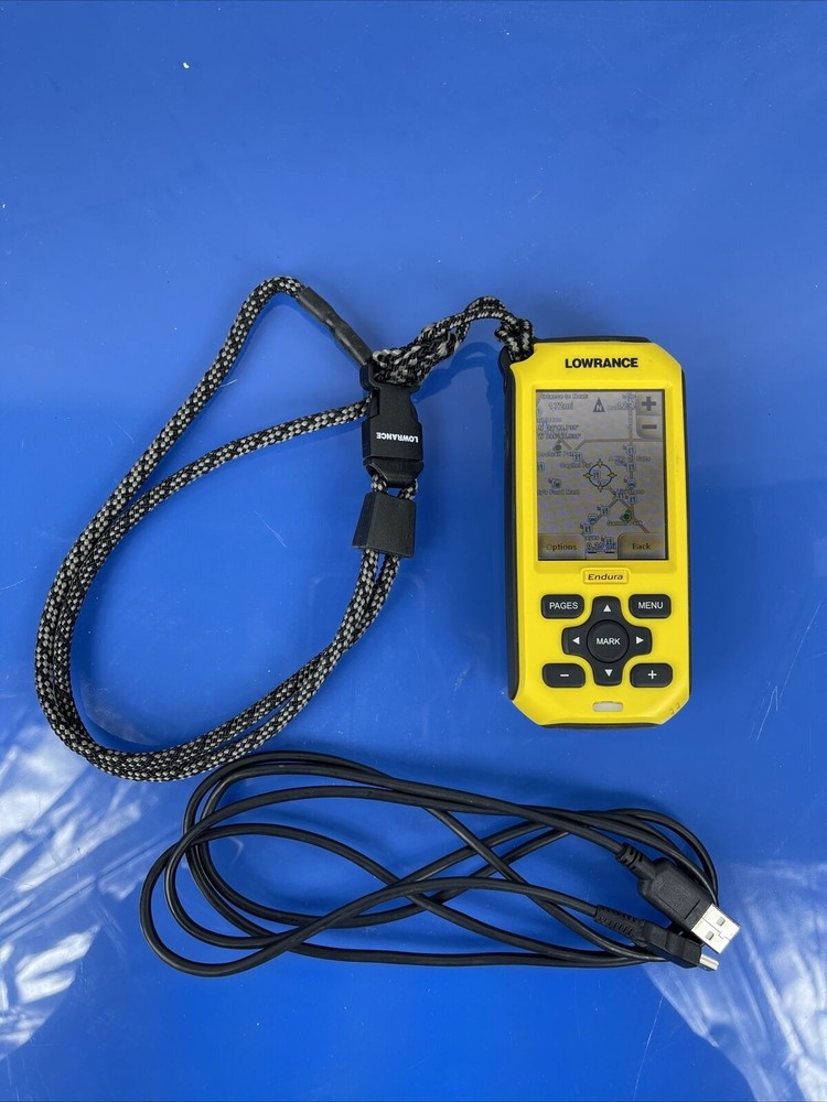 Lowrance Endura Out & Back Waterproof Hiking GPS With USB Computer Cable