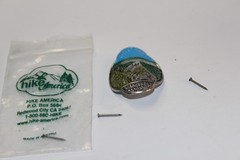 NOS Hike America Walking Stick Badge Medallion Great Smoky Mtn’s Charlies Bunion