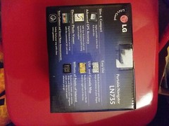 LG LN735 Portable Navigator