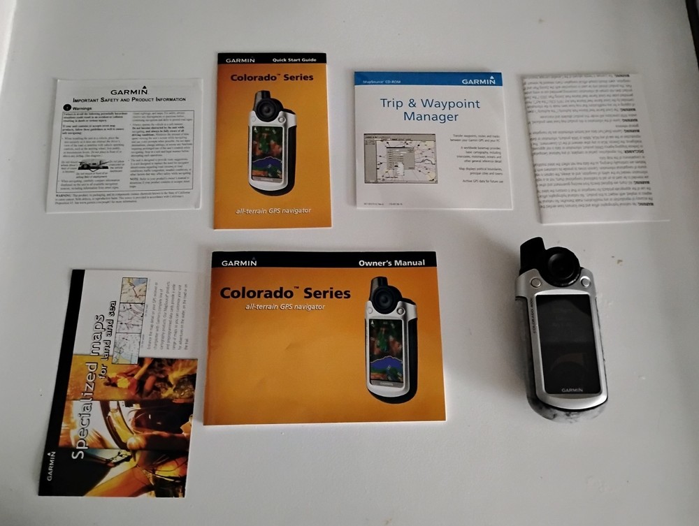 Garmin Colorado 400c GPS • Maps Geocache GPS Receiver • WASS-enabled Tested