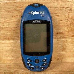 Magellan eXplorist 300 Blue 2.3″ Display Handheld Portable Hiking GPS For Parts