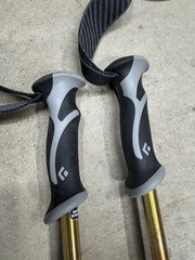 Black Diamond Trekking Poles Pair Traverse FlickLock Hiking Adjustable 95-145cm