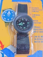Vintage SafeSport Denver Wrist Compass Liquid Filled Model C535 NEW