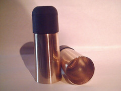 walking stick tip BRASS with extra rubber bottom made for larger stick or staff
