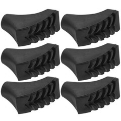 6 Pcs Rubber Tips Replacement Hiking Pole Tips Trekking Pole Cane Foot Cover
