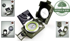 High Accuracy Military Compass with Adjustable Prism Lens for Navigation