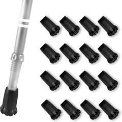Black Trekking Pole Tips Replacement – Hiking/Walking Stick Tips for Walking Pol