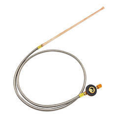 Stainless Steel Hose Fire Starter with Purple Copper Pipe for Outdoor Use