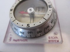Vintage Girl Scouts Silva System Compass