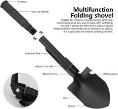 Engineer Shovel Military Shovel Outdoor Multifunctional Folding Camping Shovel