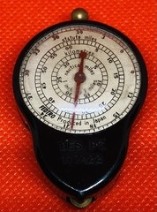Vintage Fedtro Inches to Miles Curvimeter Measuring Drafting Compass Japan