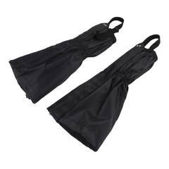 Adjustable Hiking Gaiters Boot Cover Anti Slip Elastic Middle Cord 135g