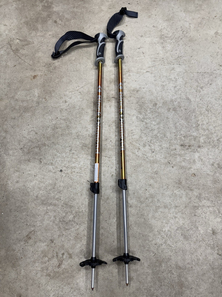 Black Diamond Trekking Poles Pair Traverse FlickLock Hiking Adjustable 95-145cm
