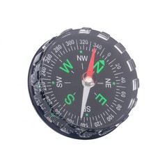 Mini Bussola Sopravvivenza For Outdoor Camping Professional Button Compass New