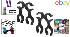 Trekking Pole Tips Set with Rubber Protectors for Hiking and Outdoor Activities