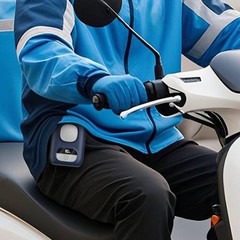 Portable Waist Fan with 4000mAh Battery and Quiet Motor for Everyday Use
