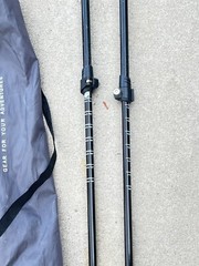 Set of King Gear All terrain Duralumin 7075 Trekking Poles 105-135CM … 68A