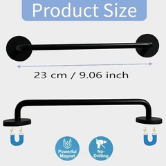 AUXPhome Under the Table Plastic Trash Bag Holder for Desk, Magnetic Grocery