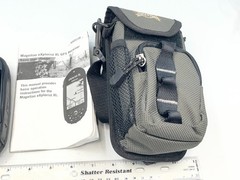 Magellan eXplorist XL GPS receiver in case works satellite hiking 2005 316209