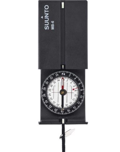 SS014889000 Suunto Global Compass MB-6 Dual Azimuth Quadrant Stainless Steel