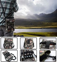 55in Hiking Tactical Stick Walking Staff – Outdoor Multitool Gear Trekking Pole