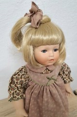 Artist doll porcelain doll doll 40 cm collector rarity Vintage