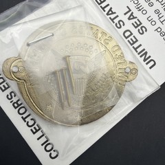 United States Seal Hiking Staff Medallion Badge Mount Collector’s Edition NEW