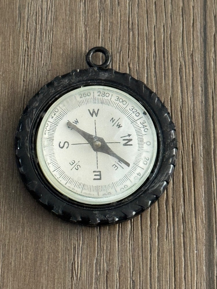 VINTAGE MINI Tractor TIRE COMPASS Hong Kong