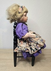 Artisan Limited Edition Porcelain Doll Comet 35cm Sitting Collector Doll Vintage