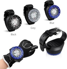 Professional Waterproof 5ATM Dive Wrist Scuba Compass TPU Band Sports Diving