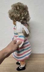 Doll Vinyl Doll HL Hans Leder Doll 48cm Sleep Eyes Vintage
