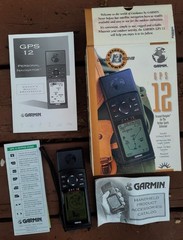 GARMIN GPS 12 Channel Portable Handheld Personal Navigator Hiking GPS12 w/EOWFIX