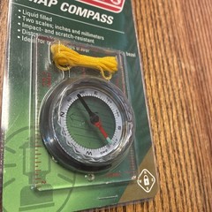NEW Coleman Map Compass- FREE SHIPPING