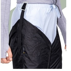 Adjustable Rain Pants for Outdoor Activities PU5000MM Waterproof 210T Polyester