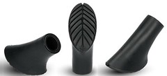 6 pieces Nordic walking poles replacement pads rubber buffer replacement asphalt pads TOP