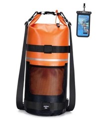 Waterproof Dry Bag for Women Men, 5L/10L/Roll Top Lightweight Dry 20L Orange