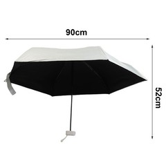 Compact Portable UV Protection Umbrella with Premium Sunscreen Coating