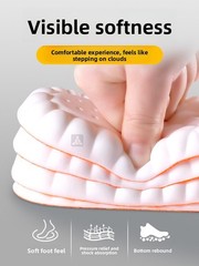 Shock Absorbing Insoles Anti Odor Sweat Wicking Shoe Inserts Comfort