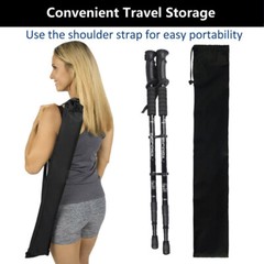 2PACK Trekking Walking Hiking Sticks Poles Adjustable Telescoping Alpenstock