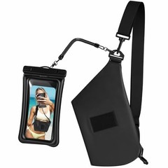 Waterproof Phone Pouch 8.3″ & Fanny Pack, Waterproof Phone Case Detachable