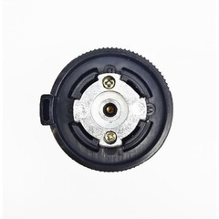 Brass CGA600 to Butane Gas Adapter with Auto Shut Off Compact 103g Design