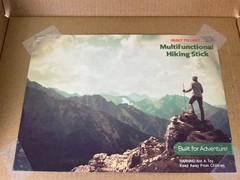 Built To Last Multifunction Survival Hiking Stick Tactical Trekking Staff Kit