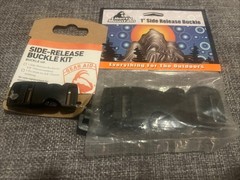 Gear Aid & Liberty Mountain Backpack Buckles NEW Pair Of 2 1” Side Release 5/8”