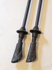 Leki Instructor Lite Speed Lock Trekking Hiking Poles w/ Gloves