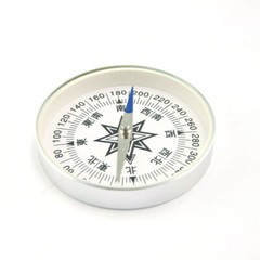 Compass button emergency hiking-adventure-field work