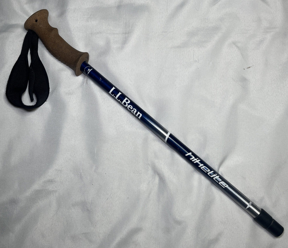 SINGLE LL Bean Hikelite Hiking Trekking Pole *HANDLE ONLY* Replacement Part Blue
