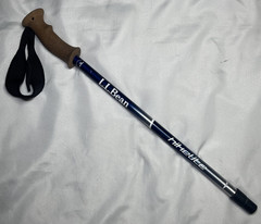 SINGLE LL Bean Hikelite Hiking Trekking Pole *HANDLE ONLY* Replacement Part Blue
