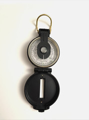 Vintage Engineer Directional Lensatic Survival Compass Military Be Prepared!
