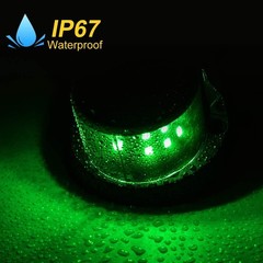Boat Navigation Light Red and Green LED Marine Bow for Pontoon Small Silver