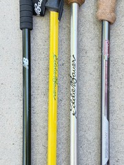 Lot of 4 Individual Trekking Poles – Coleman – Eddie Bauer – New Balance